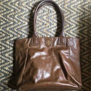 Tory Burch Brown Leather Tote